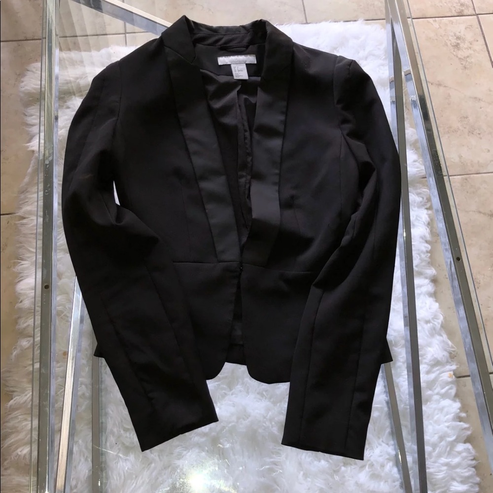 Black Zara matching suit set.